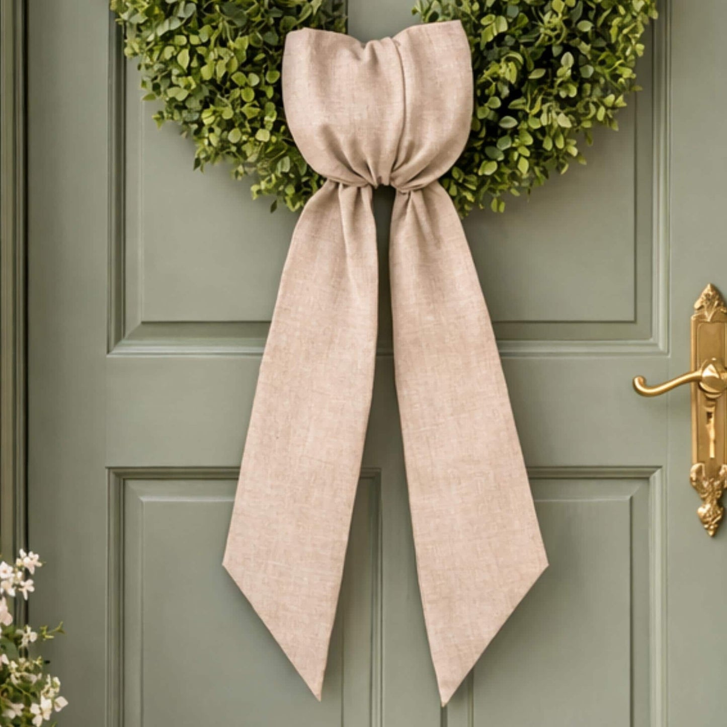 Blank Wreath Sash - FREE SHIPPING when you purchase 4 or more