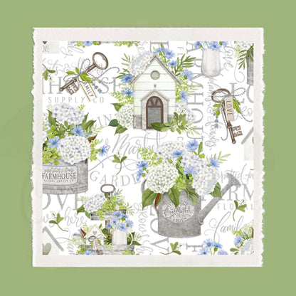 Garden Themed  Embroidered Wreath Sash - Personalize By Adding A Monogram