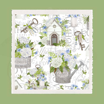 Garden Themed  Embroidered Wreath Sash - Personalize By Adding A Monogram