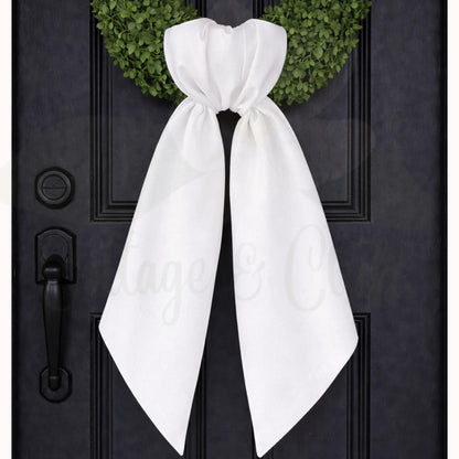 Blank Wreath Sash - FREE SHIPPING when you purchase 4 or more