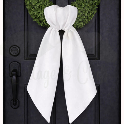 Blank Wreath Sash - FREE SHIPPING when you purchase 4 or more