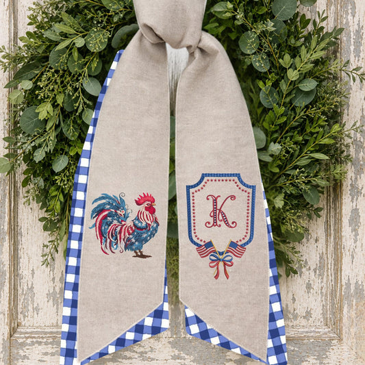 American Wreath Sash