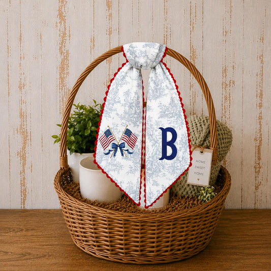 Patriotic Wreath Sash