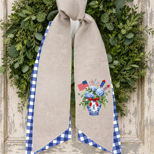American Wreath Sash