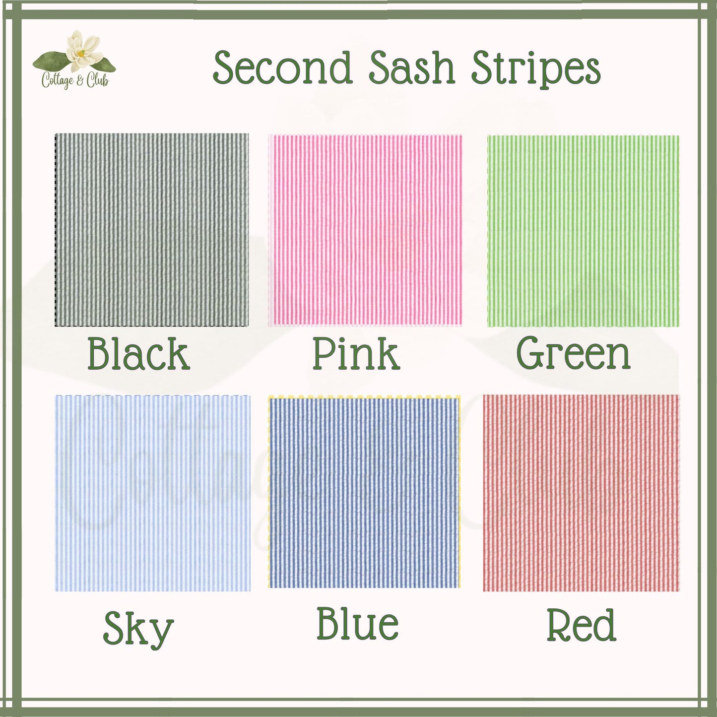 Sage Toile Embroidered Monogrammed Decorative Sash, Wreath Sash, Porch Sash, Indoor Decor: Chinoiserie Summer Decor