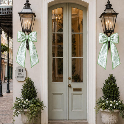 Garden Themed  Embroidered Wreath Sash - Personalize By Adding A Monogram