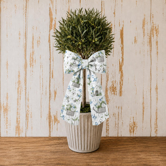 Garden Theme Wreath Sash