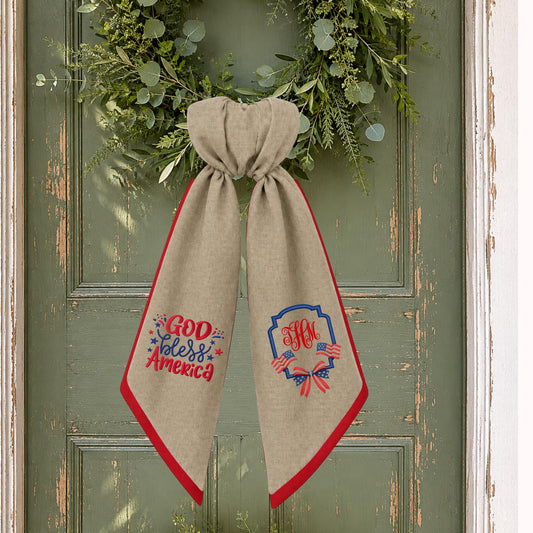 American Wreath Sash