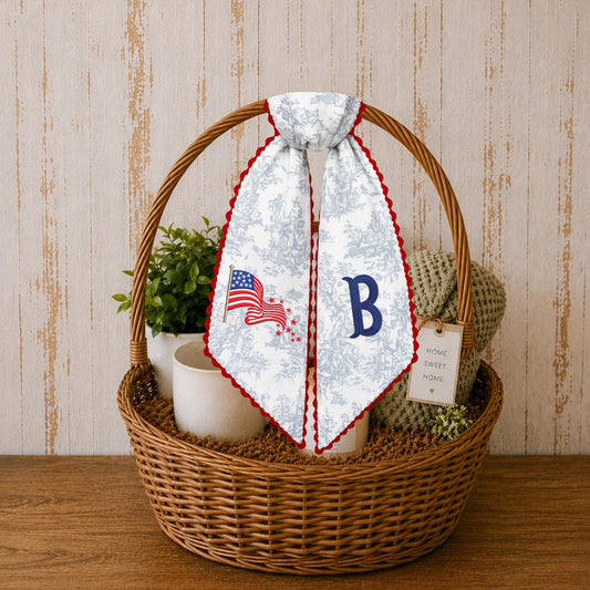 Patriotic Wreath Sash