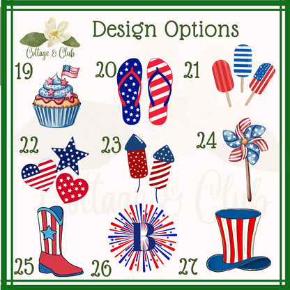 American Patriotic Independence Day Ceramic Coasters Set of 4 Cork Backed Drink Coasters Custom Coasters Coffee Table Decor Bar Accessories