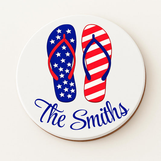 Patriotic Coasters Set of 4
