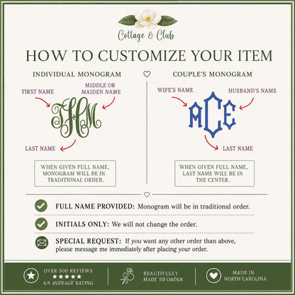 Personalized Christmas Coasters Set of 4, Harlequin Santa Ceramic Coasters, Custom Family Name Holiday Hostess Gift