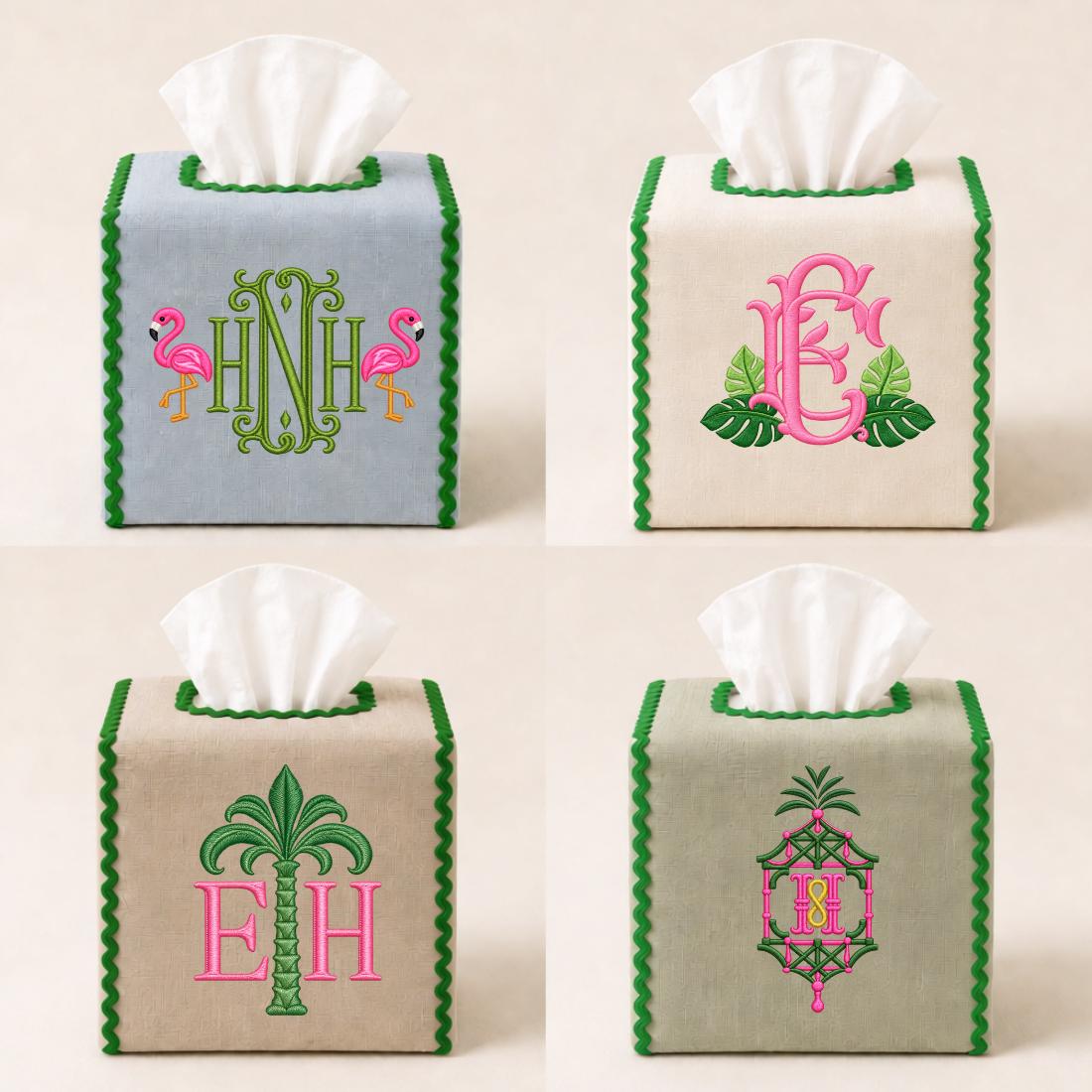 Personalized Tissue Box Cover